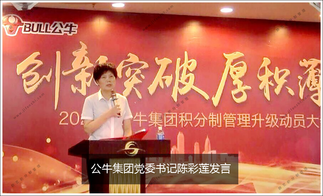 公牛集團(tuán)黨委書記陳彩蓮發(fā)言 公牛集團(tuán)黨委書記陳彩蓮發(fā)言